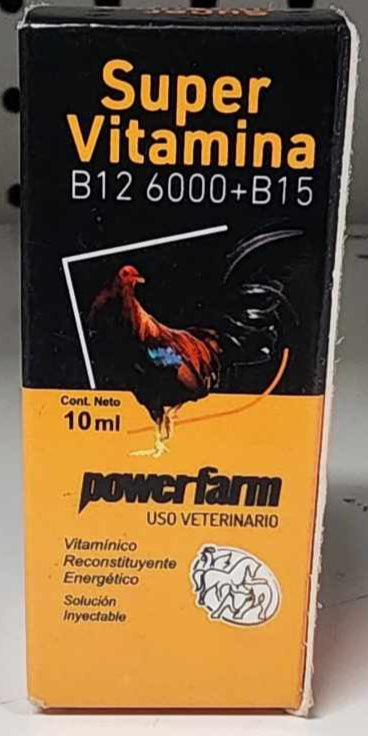 Super Vitamina B 12 6000+B 15