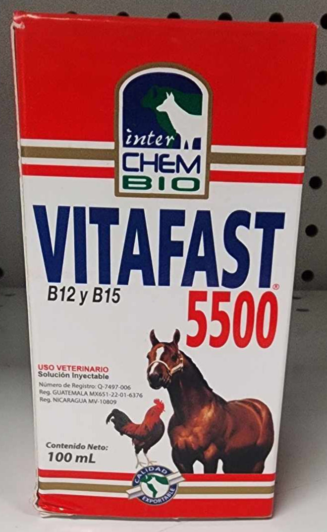 VITAFAST B12 y B15 5500