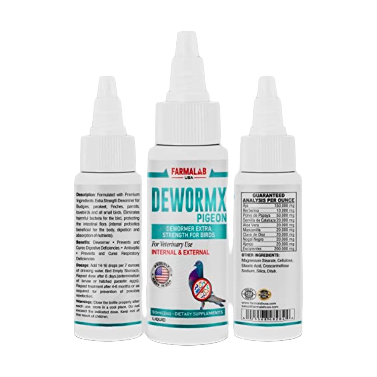 DEWORMX Liquid for Pigeons 60ml