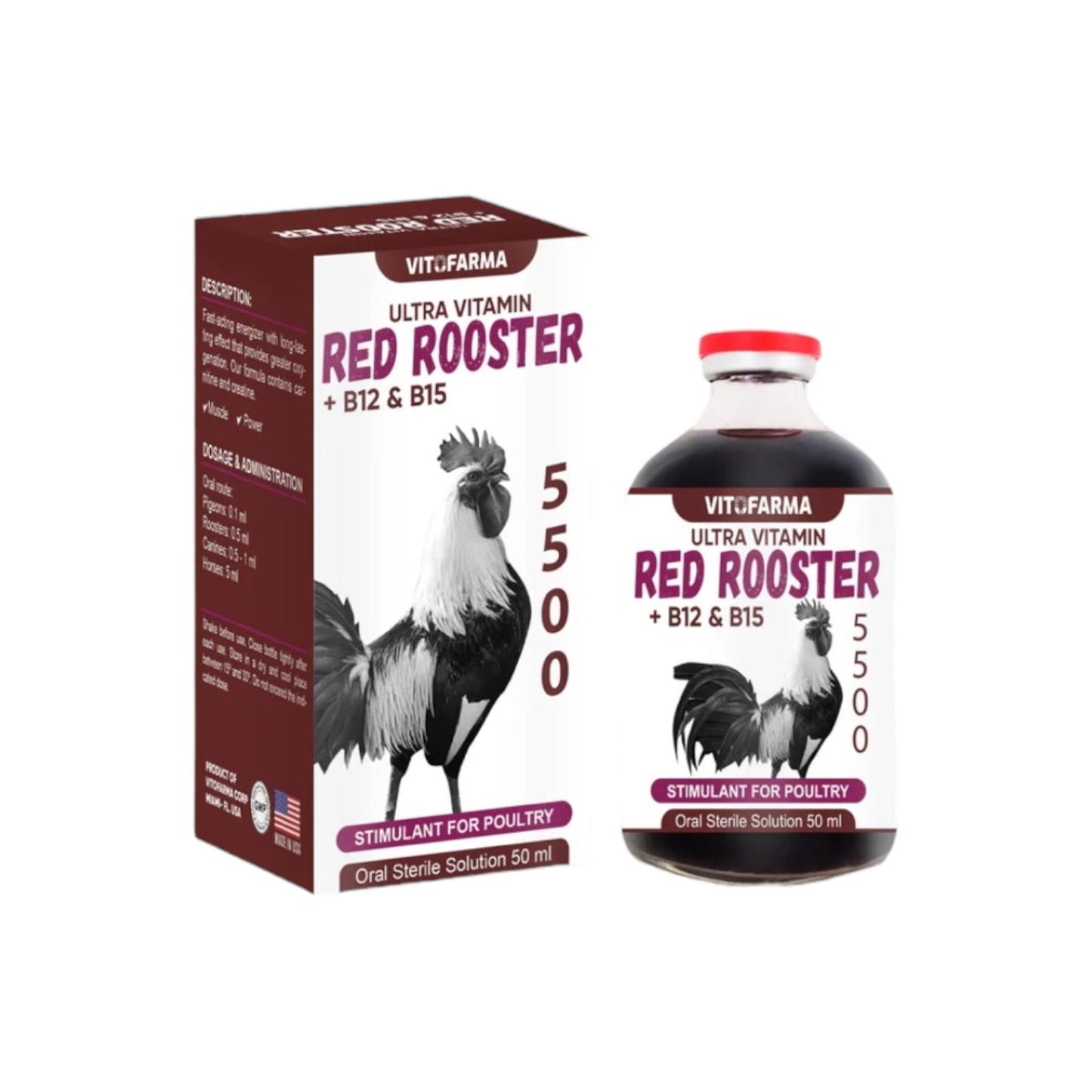 Red Rooster B12 5500 – 50/100ML