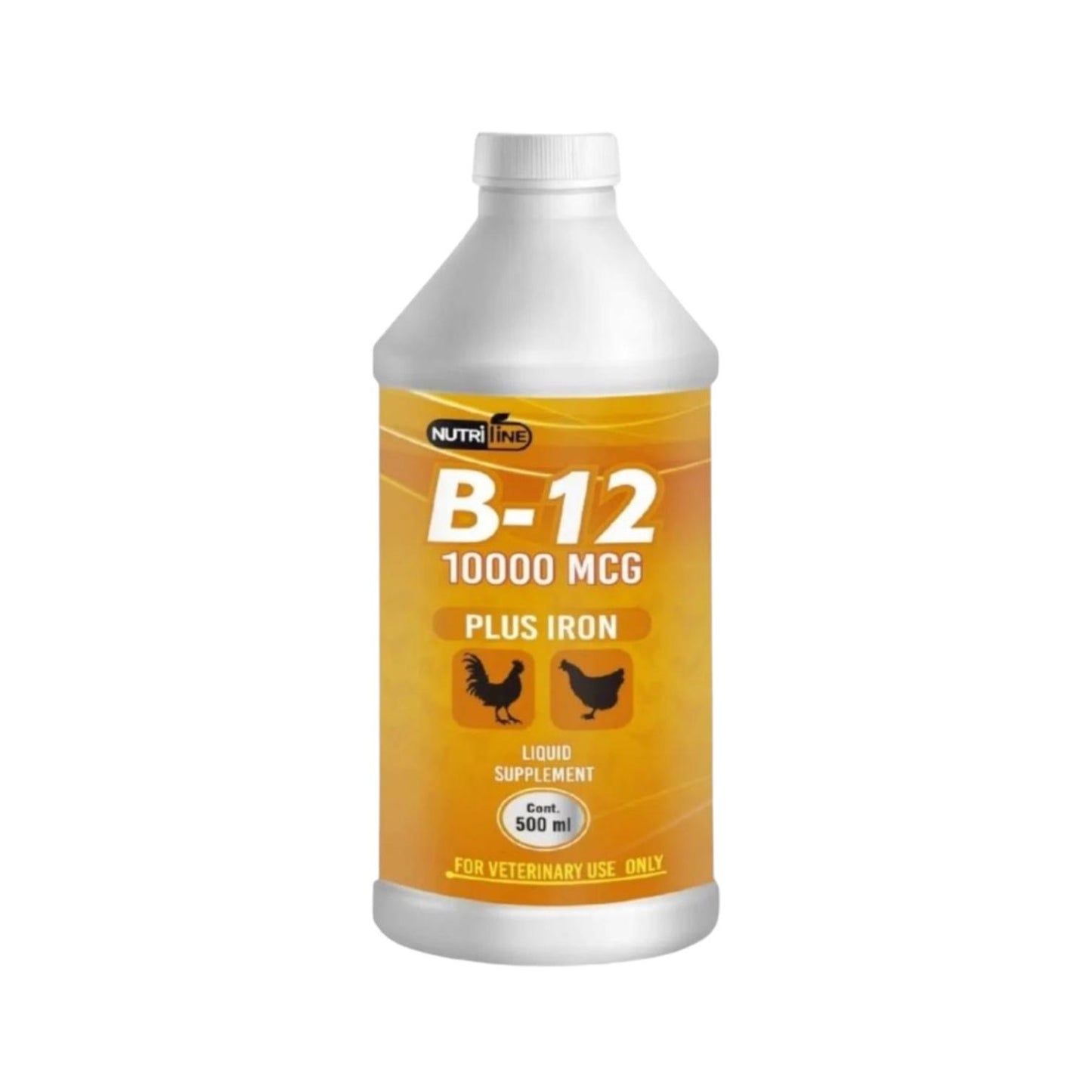 Vitamina B12 con hierro - B12 10000 MCG + Hierro