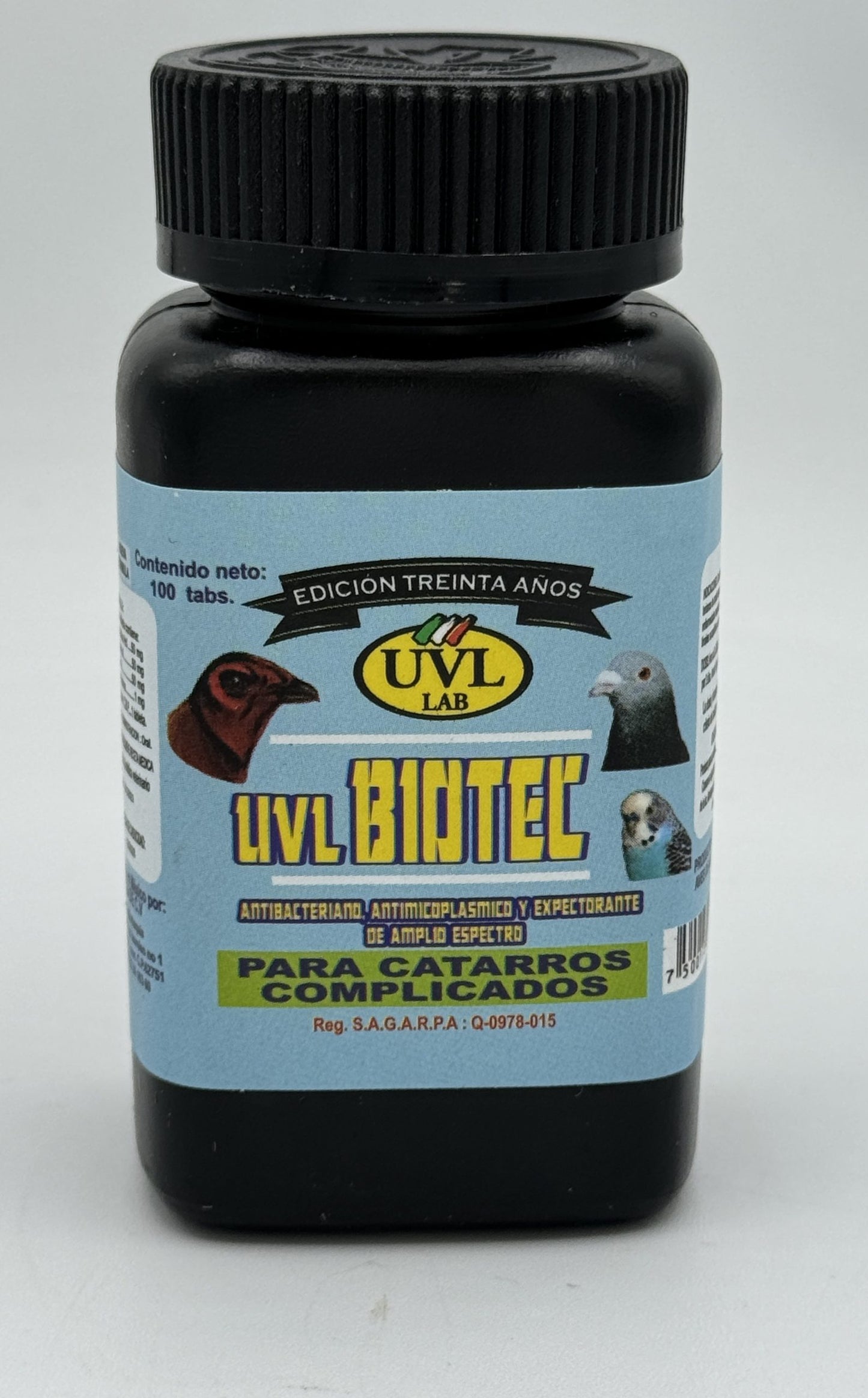 UVL BIOTEC 100 TABLETAS