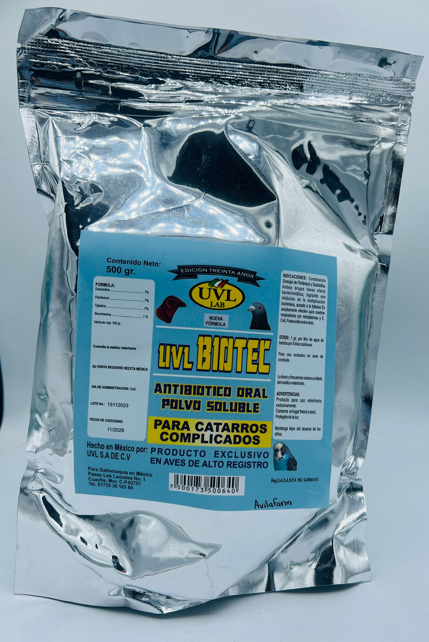 UVL BIOTEC Catarro Complicado