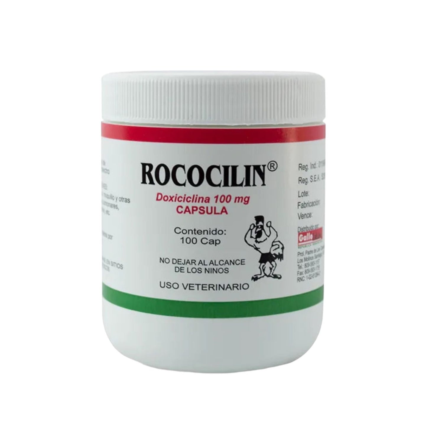 Rococilin Doxiciclina 100 cap