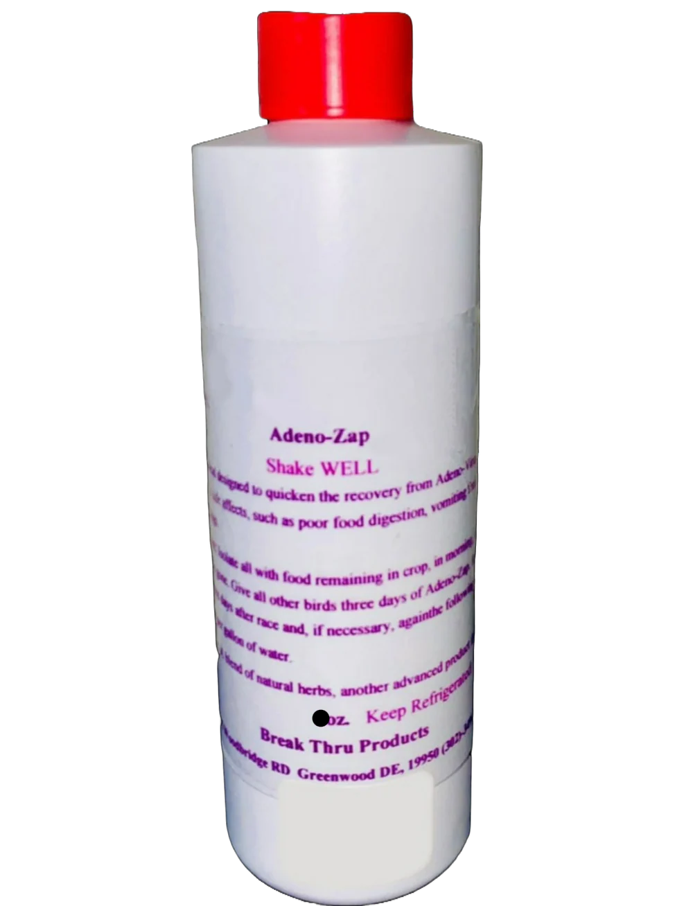 Adeno-Zap 16oz.