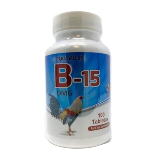 B15 para gallos 100 tab