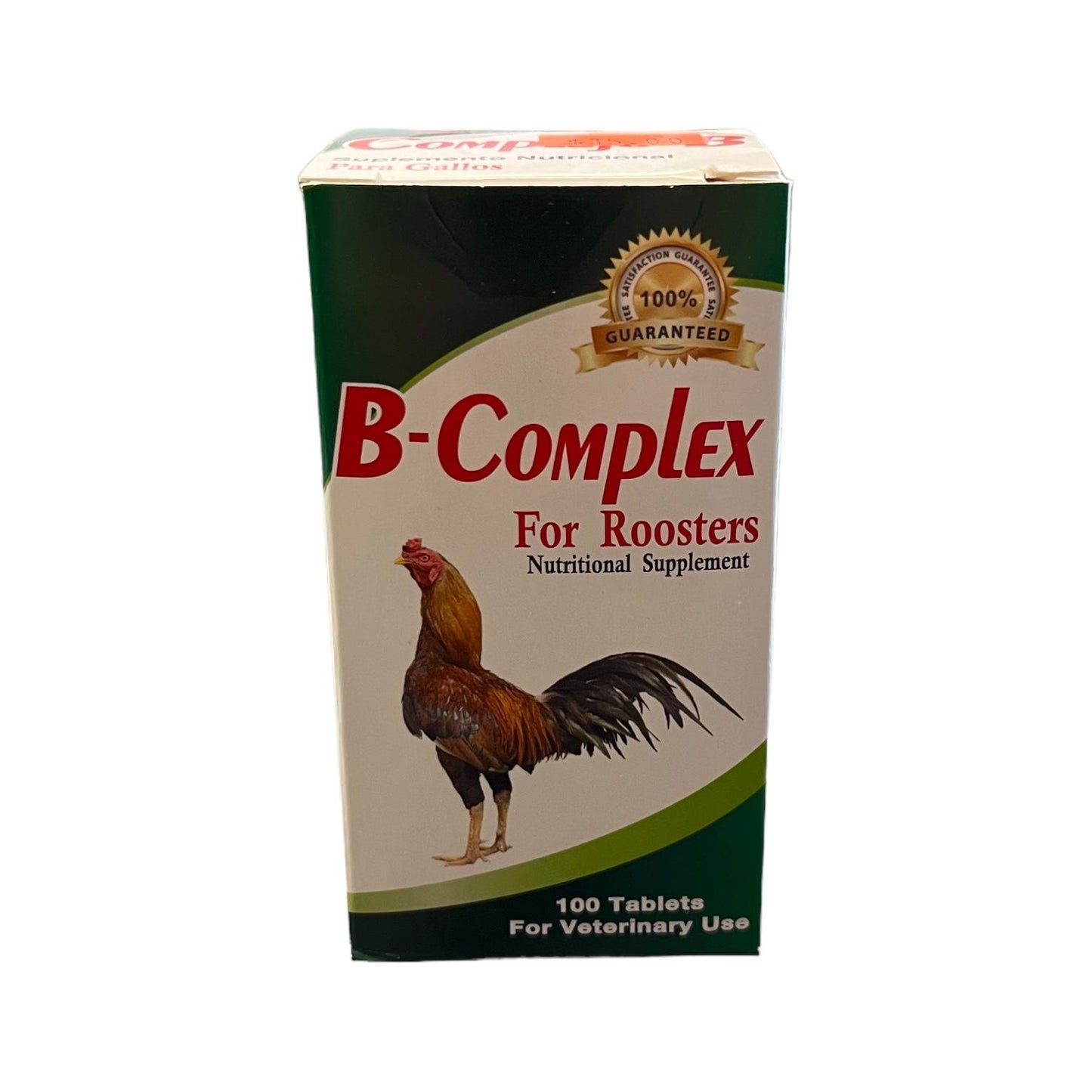 B Complex para gallos 100 tab