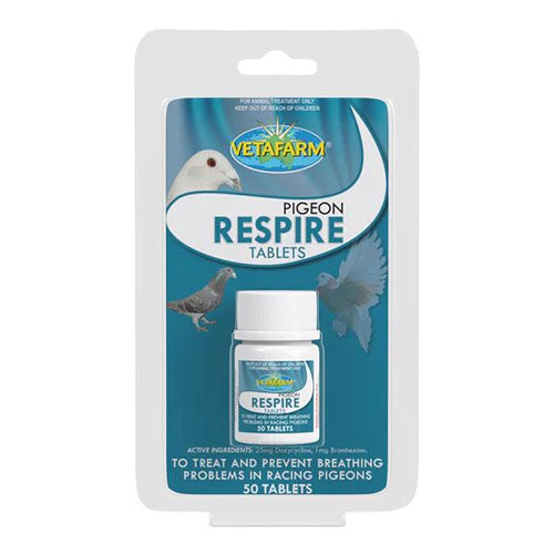 Pigeon Respire Tablets - 50 ct - Doxy & Bromhexine