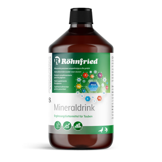 Mineraldrink - 500 ml - with important minerals concentrate (5 ml/liter) for pigeonsStatistics