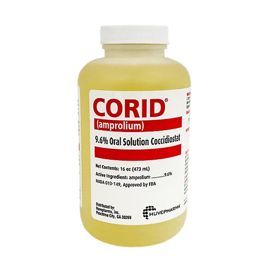 Corid 9.6% Coccidiostat Oral Calf Solution
