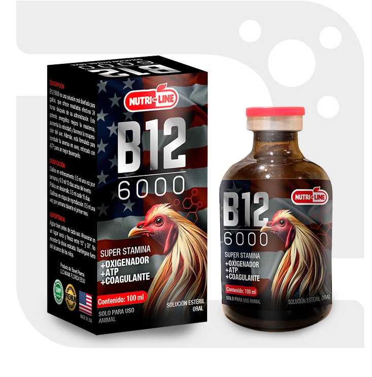 B12 6000 Sterile Solution 20ml