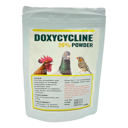 Doxycycline 20% Powder for Birds 