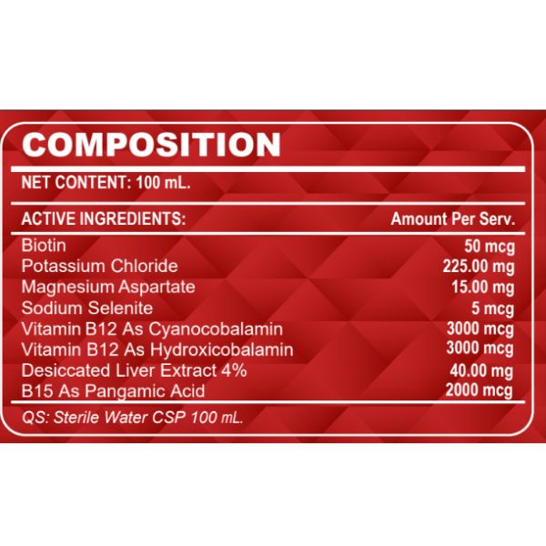 Super 6000 Vitamin B12 + B15