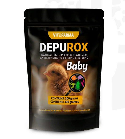 Natural Dewormer for Chicks – Depurox baby 300g