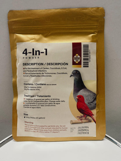 4 in 1 for Birds