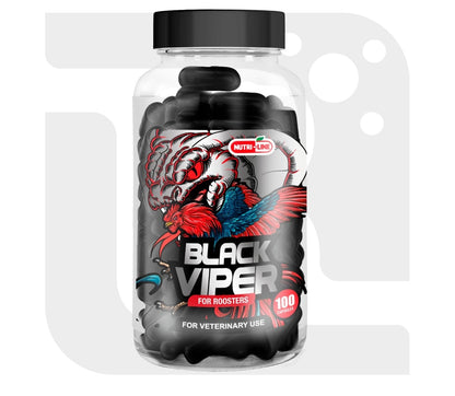 Black Viper Energizing Supplement for Roosters – 100 Capsules