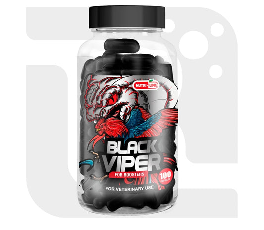 Black Viper Energizing Supplement for Roosters – 100 Capsules