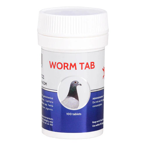 Worm Tab - Dewormer for Pigeons 