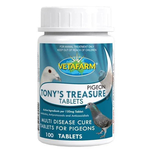 Tony's Treasure Tablets - 5 in 1 Tablets for Pigeons 